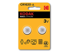 Kodak Max Lithium CR 1620*2 3V fotóelem